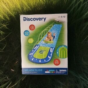 New Water‎ Slide Slip N' Slide Discovery Splash Slide 15ft Long Slide Board NIB